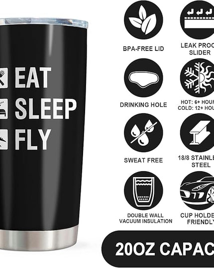 Pilot Gifts, Aviation Gifts, Best Pilot/Airplane/Aviation Gift for Men/Women, Aviation Gift for Pilots, Aviation Lover Thing, Pilots Present Aviation Men Tumbler 20oz