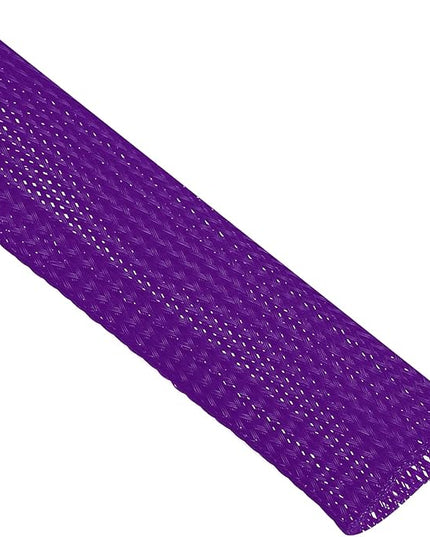 uxcell Expandable Sleeving, 1-inch 25ft Cable Sleeve, Purple