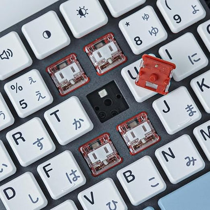 Kailh PG1350 Choc V1 Mechanical Keyboard Switch,Low Profile switches,Chocolate Silent Mechanical Clicky/Linear/Tactile Switches,RGB SMD LED 5-Pin Kailh Switches(Red Pro-70Pcs