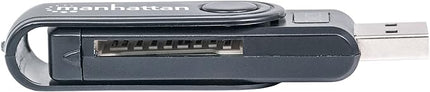 Manhattan Mini Multi-Card Reader/Writer, SuperSpeed USB 3.0, External Card Reader & Writer, 24-in-1, Mobile