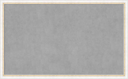 Amanti Art White Framed Magnetic Board 26x42 Large Vision Board for use with Magnets, 100% Metal Sheet to Display Items as Office Decor or for Home Organization in mudroom, Kitchen or Kids Room