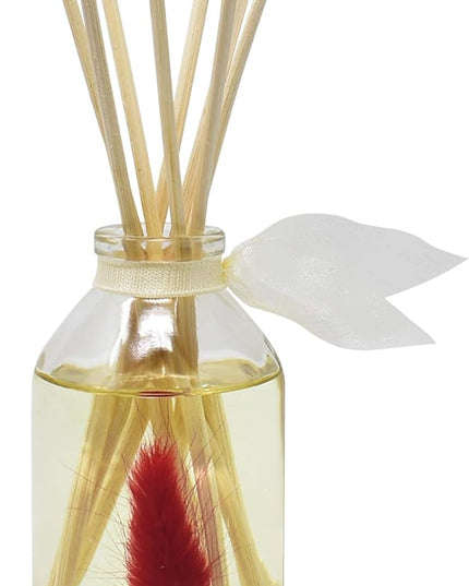 LOVSPA Reed Diffuser Set, Palo Santo Scented Oil Diffuser with Sticks, Home Fragrance Accessories for Bathroom Shelf Decor, Aroma Diffusers for Home or Office Fall Decor, USA Made