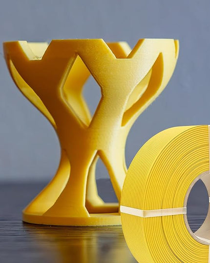 Polymaker Panchroma Refill Spool Matte Savannah Yellow PLA 3D Printing Filament Refill, Compatible with All Reusable Spools and All Major FDM 3D Printers, Tangle-Free, Vibrant Colors, 1.75mm 1kg