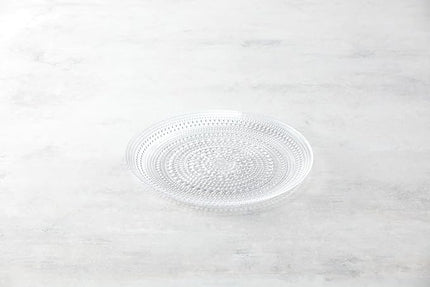 Fortessa Jupiter Hobnail Glass, 13" Charger/Platter Plate (Set of 4), Clear
