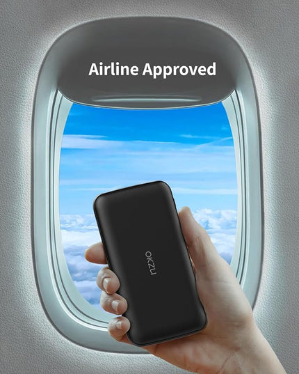 5V 2A Power Bank for Heated Vest, Jacket, Stadium Seats, Chair, 10000mAh Fast Charging Battery Pack for USB Heated Clothing, Heated Blanket, Coat, Sleeping Bag