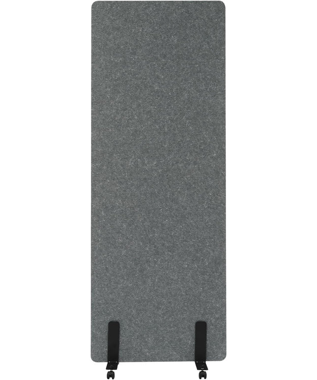 Folding Single Panel Privacy Partition Screen, Room Divider Panel Desk Divider Sound Proof Dividers High Barrier for Office Home Room Classroom Divider Privacy 24" X 66" (Light Gray)