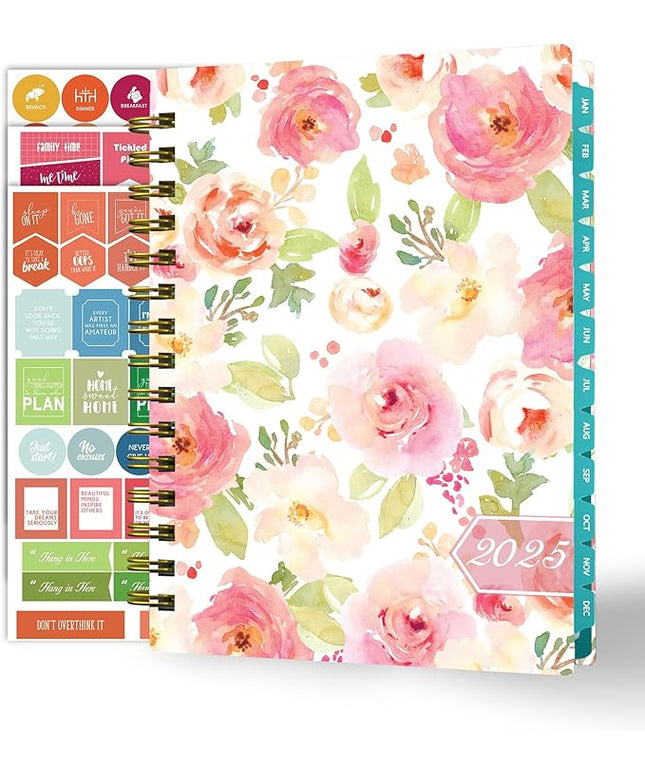 Ymumuda 2026 Planner, Daily Weekly Monthly Planner, 2026 Calendar Planner (Jan 2026 - Dec 2026), 8.4" x 6.3", Teacher School Student Work Agenda with Tabs, Ideal for School Office Supplies