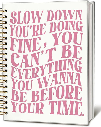Inspirational Notebooks for Women, Daily Affirmation Journal, Positive Affirmation Gifts, Daily Affirmations, Encouragement Gifts for Women, Hardcover Spiral Notebook Journal 5.5x8.3 Inch