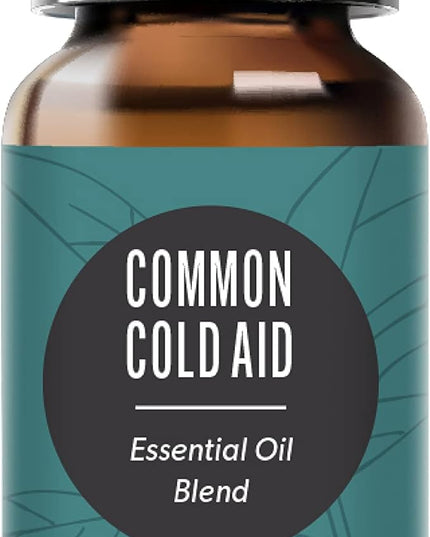 Edens Garden Common Cold Aid Essential Oil Blend- 100% Pure Premium Grade, Undiluted, Natural, Therapeutic, Aromatherapy, The Best for Diffusing, Skin, Humidifiers, Candle 10 ml (.33 fl oz)