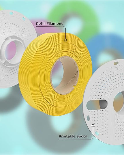 Polymaker Panchroma Refill Spool Matte Army Dark Green PLA 3D Printing Filament Refill, Compatible with All Reusable Spools and All Major FDM 3D Printers, Tangle-Free, Vibrant Colors, 1.75mm 1kg
