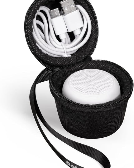 Babelio Portable Travel Case for Babelio Pocket Mini White Noise Machine, Double Stitch Zipper - Perfect for Traveling (CASE ONLY - Textile Black)