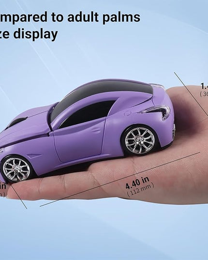 elec Space Car Mouse, Wireless Mouse (Purple)