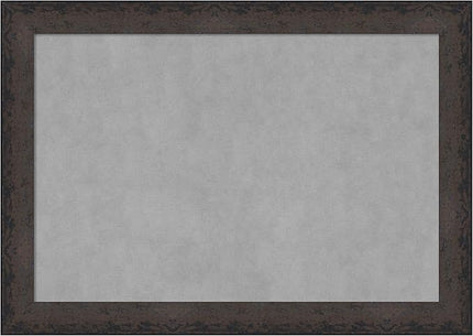 Amanti Art Black Framed Magnetic Board 29x41 Large Vision Board for use with Magnets, 100% Metal Sheet to Display Items as Office Decor or for Home Organization in mudroom, Kitchen or Kids Room