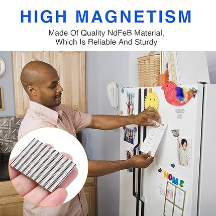 TRYMAG 4x2mm Small 240Pcs Mini Neodymium Magnets, Tiny Round Fridge Magnets Small Strong Rare Earth for Fridge, Whiteboard, Billboard, Hobbies, Dry Erase Board