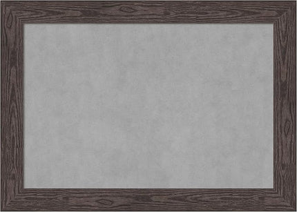 Amanti Art Black Framed Magnetic Board 30x42 Large Vision Board for use with Magnets, 100% Metal Sheet to Display Items as Office Decor or for Home Organization in mudroom, Kitchen or Kids Room