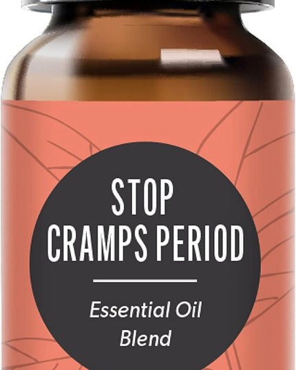 Edens Garden Stop Cramps Period Essential Oil Blend- 100% Pure Premium Grade, Undiluted, Natural, Therapeutic, Aromatherapy, The Best for Diffusing, Skin, Humidifiers, Hair 10 ml (.33 fl oz)