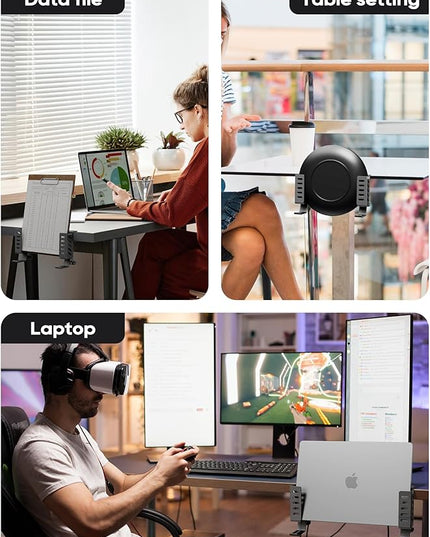Laptop Holder Vertical, Laptop Stand for Desk