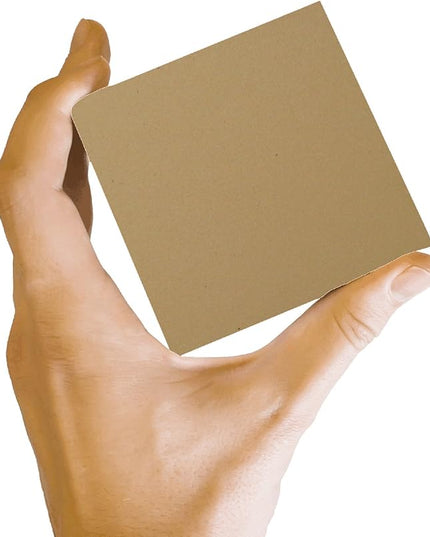 50 Brown Kraft Fiber 80# Cover Paper Sheets - 5" X 7" (5X7 Inches) Photo|Card|Frame Size - Rich Earthy Color with Natural Fibers - 80lb/pound Cardstock - Smooth Finish