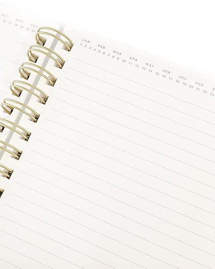 Graphique Designer Notebooks - "Do More of What Makes You Sparkle" - Spiral Bound Writing Journals for Offices, Schools, Classrooms, and More - Hard Cover with 160 Ruled Pages (6.25" x 8.25")