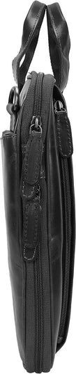 Pitaara Genuine Leather Messenger Laptop Bag For Men And Women, Fits Laptop Size 16"