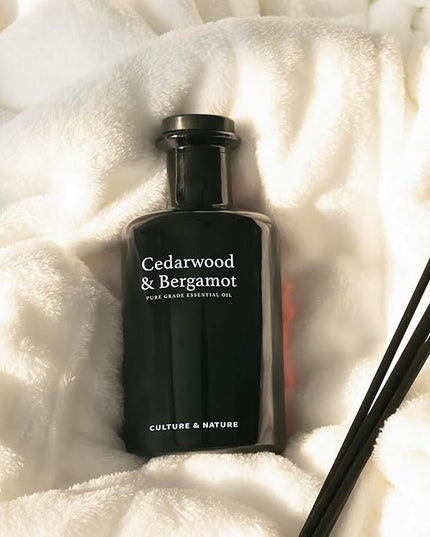 CULTURE & NATURE Pure Grade Essential Oil Diffuser (Cedarwood & Bergamot)