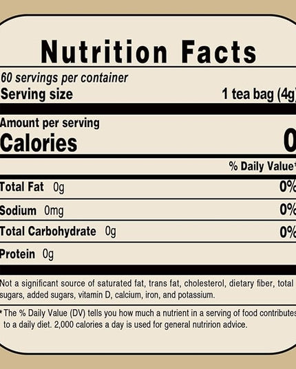 Jarteela - Barley Tea Bags - 4g x 60 Count - Premium Roasted Barley Grain - Natural Herbal Tea - Non-GMO - Caffeine-free - Support Overall Health