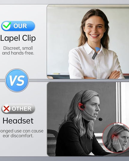Moman Voice Amplifier for Teachers with Wireless Lavalier Microphone, Zero Whistling, Low Latency, Portable Meagaphone Speaker Mic for Classroom Meeting