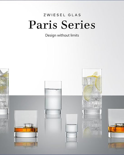 ZWIESEL GLAS Paris Long Drink Glass 11 Ounce (Set of 6), Drinking Glasses for Long Drinks, Dishwasher-Safe Tritan Crystal Glasses, Made in Germany
