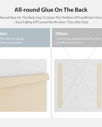 12 Pack Acoustic Panels Self Adhesive Sound Proof Foam, High Density Sound Acoustic Panel, 12X12X0.4 Inch Square Panels in Home, Office, Reccording Room, Studio,and more(Snow White)