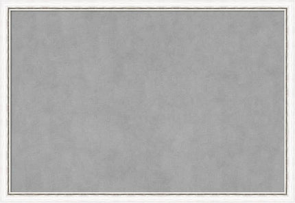 Amanti Art White Framed Magnetic Board 26x38 Large Vision Board for use with Magnets, 100% Metal Sheet to Display Items as Office Decor or for Home Organization in mudroom, Kitchen or Kids Room