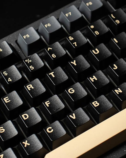 Sumgsn 173 Keys Doubleshot Keycaps Cherry Profile Apes Keycaps Set 7u Spacebar Fit for 61/64/87/104/108 Cherry Mx Switches ISO ANSI Layout Mechanical Keyboards Alice Keyboards