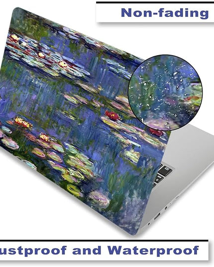 Laptop Skin Sticker Decal,12" 13" 13.3" 14" 15" 15.4" 15.6 inch Laptop Vinyl Skin Sticker Cover Protector Notebook (2 Wrist Pad Skins Included), Decorative Waterproof, Colorful Paintings