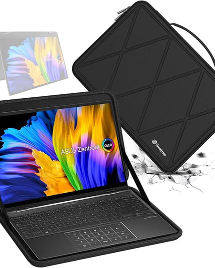 Smatree Hard EVA Protective Sleeve Case Compatible for 14 inch ASUS ExpertBook B5 B5405/B3 B3405, for 14 inch ASUS Zenbook 14 Flip OLED UP3404, Anti-Shock and Waterproof Notebook Bag (X8244)