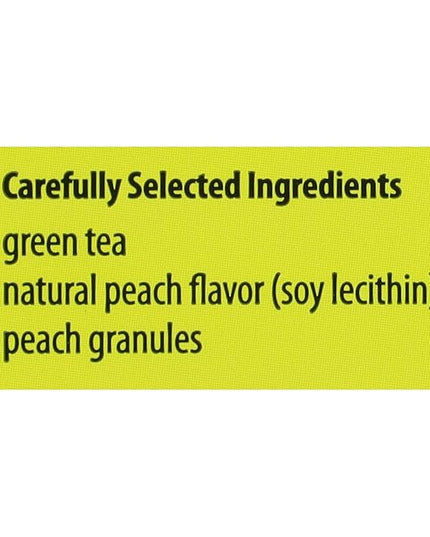 Bigelow Green Tea w/ Peach Tea Bags, 20 ct