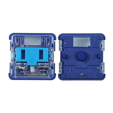 Kailh PG1350 Choc V1 Mechanical Keyboard Switch kailh Low Profile switches for Mechanical Gaming Keyboard, 5-Pin Switches (Blue-35PCS)