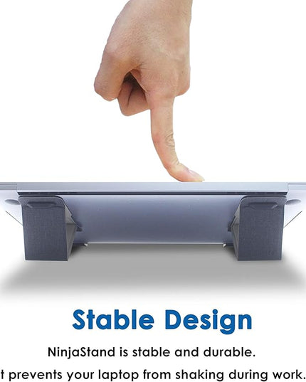 NinjaStand - Super Light/Thin/Portable Laptop Stand for 13" ~ 16" Laptops