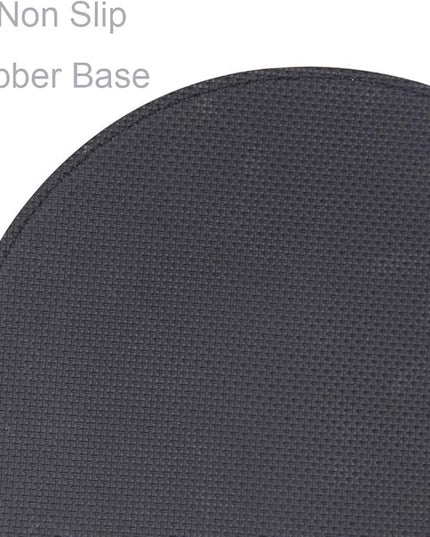 RICHEN Ergonomic PU Leather Keyboard Wrist Rest and Mouse Pad with Wrist Support, Memory Foam Set for Computer/Laptop,Gaming and Office, Comfortable for Easy Typing & Pain Relief (Gray White)