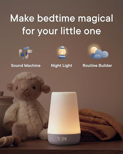 Hatch Rest Baby Sound Machine, Night Light | 2nd Gen | Registry Essential, Sleep Trainer, Routine Builder, Time-to-Rise Alarm Clock, White Noise Soother, Nursery Stories, Toddler Kids Bedroom (Wi-Fi)