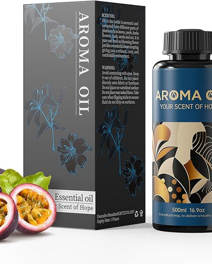 Essential Oils Set,16.9 fl oz (500 ml) Tropical Fruit Scent,Hotel Collection Diffuser Oil Suitable for Your own Candles, Soaps, air freshener Spray, and Essential Oils for Commercial Aroma Diffuser