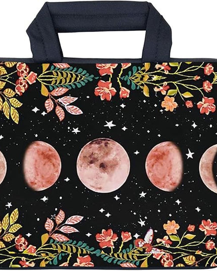 AMARY Laptop Sleeves 11.6" 12" Laptop Handle Bag Neoprene Notebook Carrying Pouch Chromebook Sleeves case Ultrabook Case Tablet Cover Fit Apple MacBook Air HP DELL Lenovo Asus(Flowers Moon)
