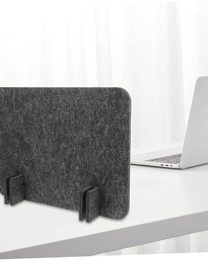 Uonlytech Felt Desktop Privacy Partition Panel Soundproof Desk Divider for Office and Classroom 30 x 18 Table Shield Easy Installation for Students and Teachers