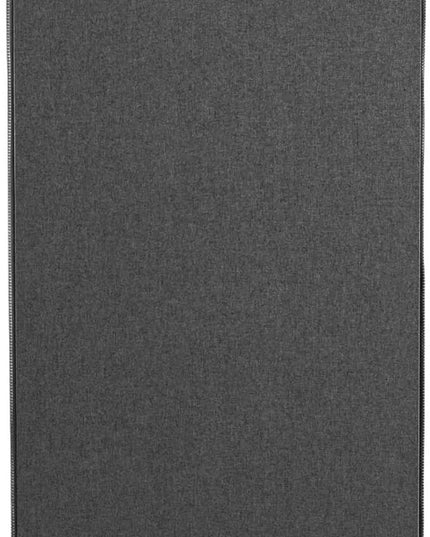 Stand Up Desk Store ReFocus Freestanding Noise Reducing Acoustic Room Wall Divider Office Partition (Ash Grey, 23.6" x 66", Zippered Extension Panel)