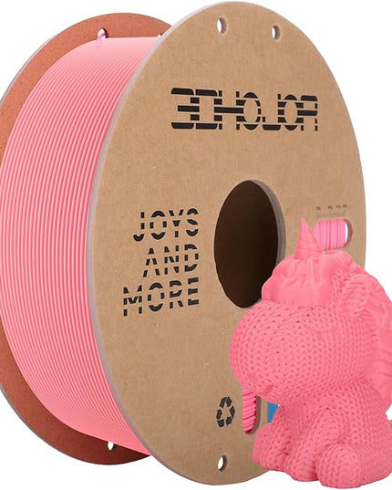 3D Printer Filament Basic PLA Filament 1.75mm 300mm/s 1kg Cardboard Spool Dimensional Accuracy +/- 0.03 mm Fit Most 3D FDM Printer-Barbie Pink