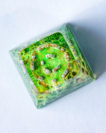 Stonehenge Artisan Keycap R1 SA Profile Custom Ritual Keycaps 1U ESC Handmade Gaming Ritual Resin Key Cap Cherry MX Switch Compatible Mechanical Keyboard Lover Gift