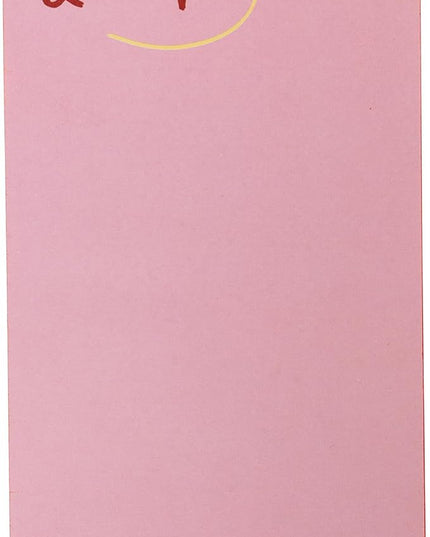 Graphique Pasta & Naps Magnetic Notepad, 100 Tear-Away Sheets for Grocery, Shopping & To-Do Lists, Writing Pad for Fridge, Kitchen, Office