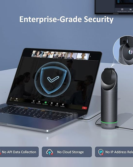NexiGo Meeting 360 Ultra (Gen 3), Enhanced All-in-One Conference Camera System, Multi-Camera Setup, 8K Capture, AI-Powered Framing and Auto Tracking, for Medium to Large Meeting Rooms