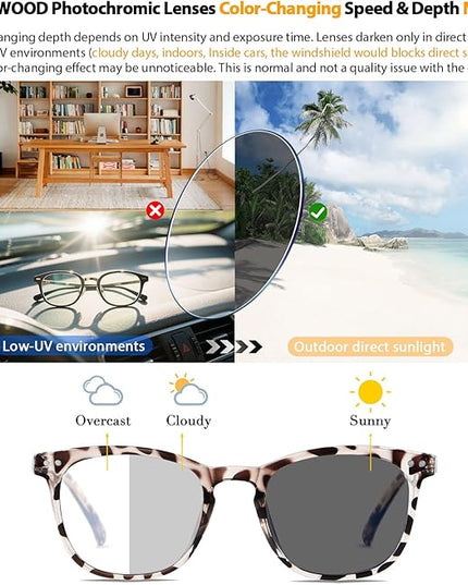 ANDWOOD Blue Light Blocking Glasses Women Men Computer Small Face Clear Bluelight Blocker Eyeglasses Frame