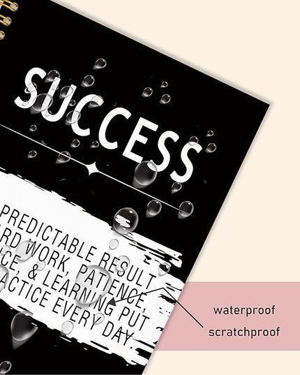 Success Quotes Inspirational Notebook Journal, Motivational Office Notebooks for Work, Inspirational Gifts for Women Men, Office Gifts for Coworkers, Hardcover Spiral Notebook 5.5x8.3