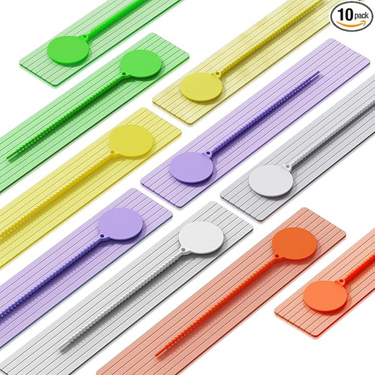 Cable Labels-Reusable Zip Tie, 10Pack Silicone Cord Organizer Writable Label Ties, Handwriting Cable Ties for Bundle Compatible Tags, Adjustable Cord Straps Cable Management Wire Tags for Home, Office