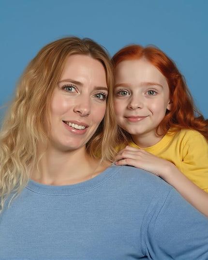 Kate Seamless Paper Backdrop for Photography Solid Blue Backdrop Paper (106.8''x32.8' Lite Blue)